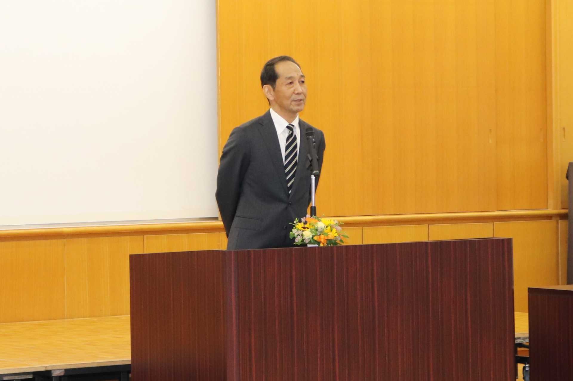 林伸一郎理事長挨拶